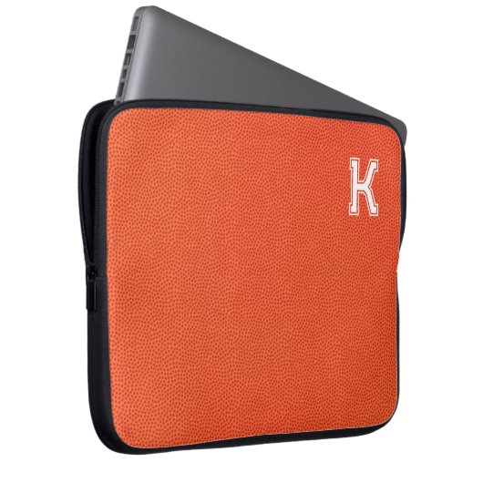 Personalized Basketball Laptop Sleeve (Vorne Rechts)