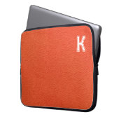 Personalized Basketball Laptop Sleeve (Vorderseite Links)