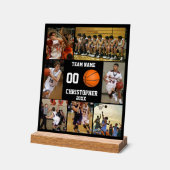 Personalized Basketball Player Room Decorative Acrylschild (Winkel)