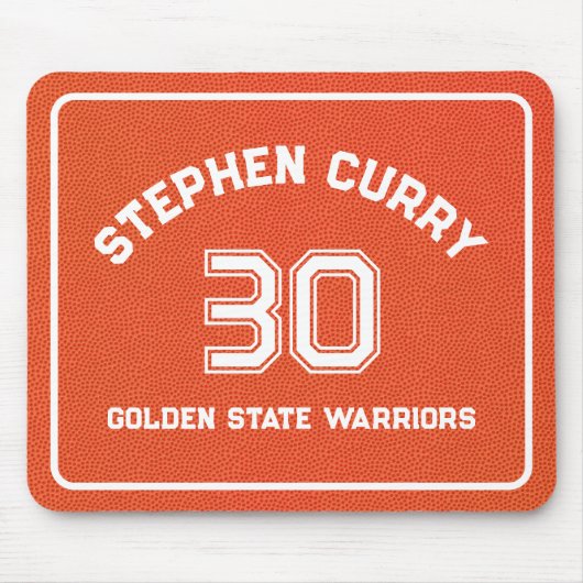 Personalized Basketball Player Sport Simple Fun Mousepad (Vorne)