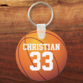 Personalized Basketball Schlüsselanhänger (Vorderseite)
