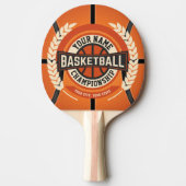 Personalized Basketball Team Player Custom Athlete Tischtennis Schläger (Vorderseite)