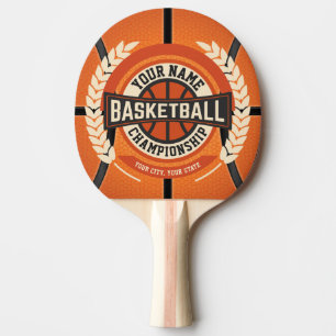 Personalized Basketball Team Player Custom Athlete Tischtennis Schläger