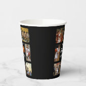 Personalized Basketball Theme Senior Night Party Pappbecher (Links)