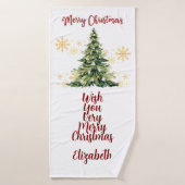 Personalized Bath Towel Badehandtuch (Badehandtuch)
