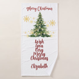 Personalized Bath Towel Badehandtuch