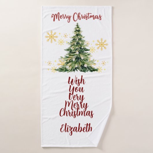 Personalized Bath Towel Badehandtuch (Badehandtuch)