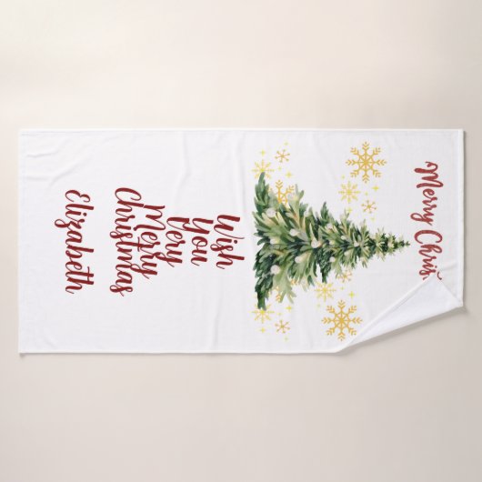 Personalized Bath Towel Badehandtuch (Badehandtuch)