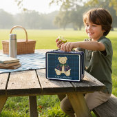 personalized Bear cute modern Metall Brotdose