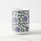 Personalized Beauty Beast Garden Rose Purple Kaffeetasse (Mittel)