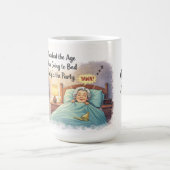 Personalized Bedtime Party Fun Mug Kaffeetasse (Mittel)