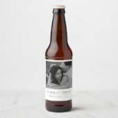 Personalized Beer Bottle Label Bierflaschenetikett (Vorderseite)