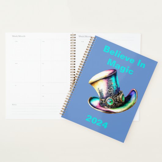 Personalized “Believe In Magic” 2024 Planner Planer (Anzeige)