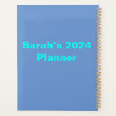 Personalized “Believe In Magic” 2024 Planner Planer (Rückseite)