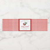 Personalized Berry Sweet Baby Shower Bottle Label Wasserflaschenetikett (Einzelnes Label)