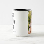 Personalized Best Daddy Ever | Custom Father’s Day Tasse (Zentrum)