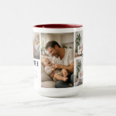 Personalized BEST DADDY Photo|Custom Father’s Day Tasse (Zentrum)