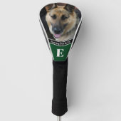Personalized Best Dog Dad photo German Shepherd Golf Headcover (Vorderseite)