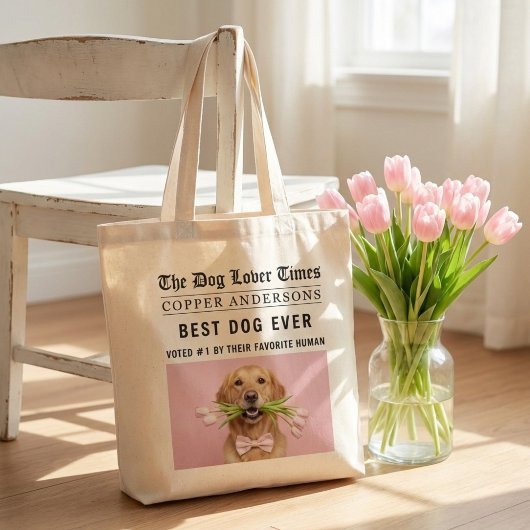 Personalized “Best Dog Ever” | Custom Dog Tragetasche