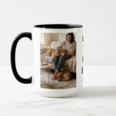 Personalized Best Dog Mom 2 Photo | Mother’s Day Tasse (Links)