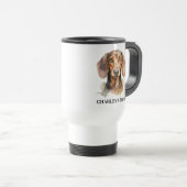 Personalized Best Dog Mom Photo | Mother’s Day Reisebecher (VorderseiteRechts)