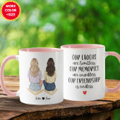 Personalized Best Friend Mug for Women | Funny Fri Tasse