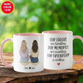 Personalized Best Friend Mug for Women | Funny Fri Tasse