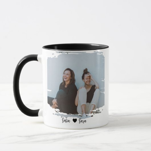 Personalized Best Friend Mug with Photo | BFF Gift Tasse (Links)