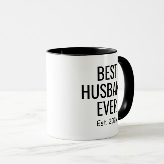 Personalized Best Husband Ever Mug  Tasse (VorderseiteRechts)