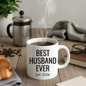 Personalized Best Husband Ever Mug  Tasse
