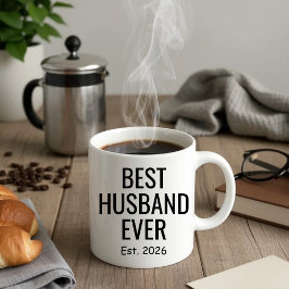Personalized Best Husband Ever Mug  Tasse