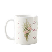 Personalized Best Mom Ever Floral Mother's Day