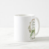 Personalized Best Mom Ever Mug with Name Kaffeetasse (VorderseiteRechts)