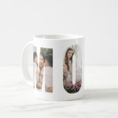 Personalized Best Mom Ever Photo Mug Kaffeetasse (Vorderseite Links)