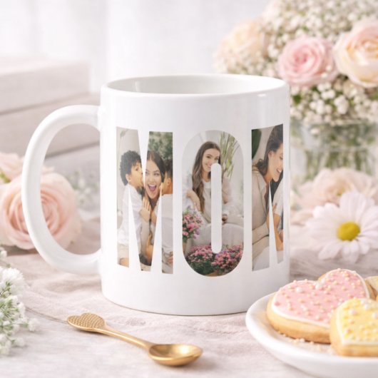 Personalized Best Mom Ever Photo Mug Kaffeetasse