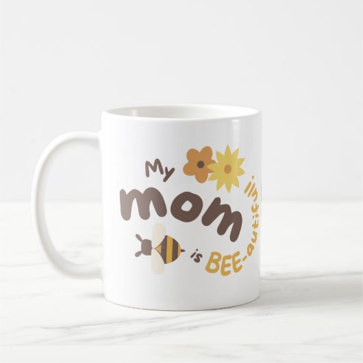 Personalized Best Mom Ever Photo Mug Kaffeetasse (Links)