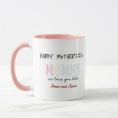 Personalized Best Mom Ever Photo Mug Tasse (Links)