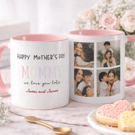 Personalized Best Mom Ever Photo Mug Tasse