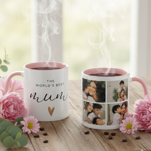Personalized Best Mom Ever Photo Mug Tasse