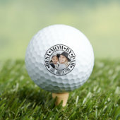 Personalized Best Mom Photo Golf Balls Golfball (Insitu T-Shirt)