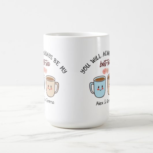 Personalized Best-Tea Couple Kaffeetasse (Mittel)
