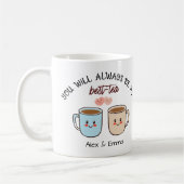 Personalized Best-Tea Couple   Kaffeetasse (Links)