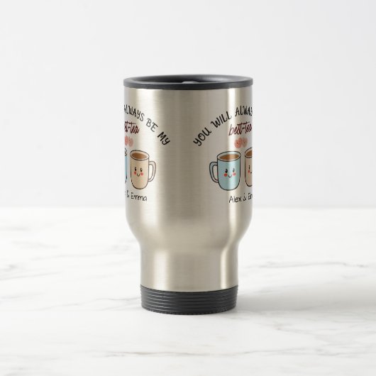 Personalized Best-Tea Couple Reisebecher (Mittel)