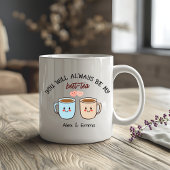 Personalized Best-Tea Couple   Tasse