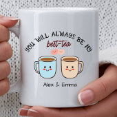 Personalized Best-Tea Couple   Tasse