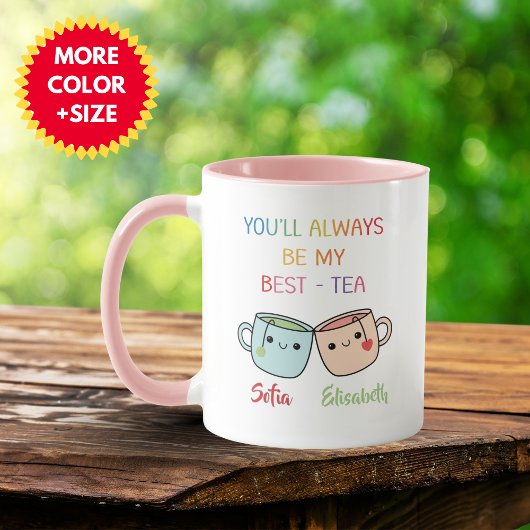 Personalized Best-Tea Mug – Best Friend Gift Tasse