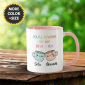 Personalized Best-Tea Mug – Best Friend Gift Tasse