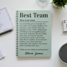 Personalized Best Team Definition Appreciation