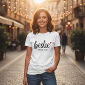 Personalized Besties shirt BFF 