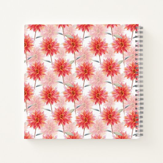 Personalized Bible Study Notebook with Watercolor Notizblock (Rückseite)